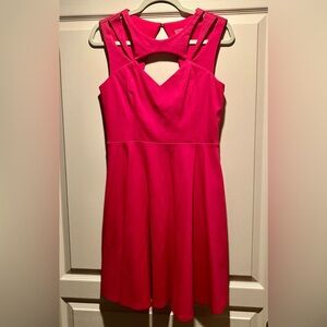 Betsey Johnson Pink Cocktail Dress Size‎ 6 with pockets NWOT
